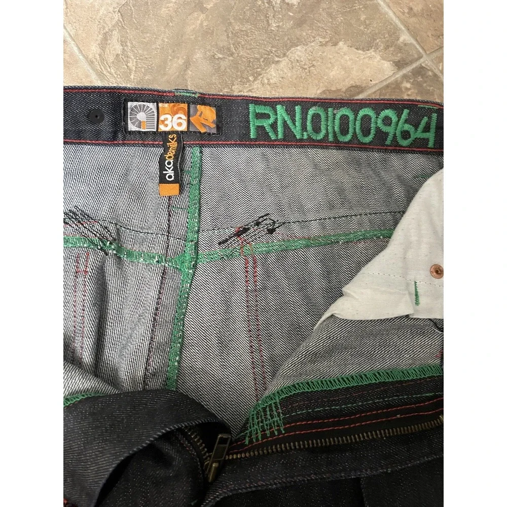 Original Akademiks Men's 36 Jeans / Denim Baggy Pants AKDMKS